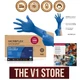 Blue Microflex SafeGrip SG-375 Latex Gloves with Textured Grip for Professionals