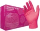 SMNR203 StarMed Rose Nitrile Glove, Powder-Free, 3.5 mil, Medium