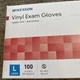 McKesson Vinyl Exam Powder Free Gloves Large (Pack of 100)