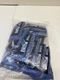 Polyco 41550 Sleeve Gloves, Nitrile, Polyolefin, Powder Free, Blue Large 10PK