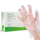 500 Pieces Plastic Disposable Gloves,Disposable Gloves for Cleaning, [ Size F...