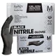 Medium Black Nitrile Gloves Disposable 1000 Count Food Safe Puncture Resistant