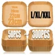 Air Fryer Paper Liners Round Square Food Grade Parchment Baking Disposable Pcs