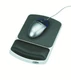 Fellowes 91741 Mouse Pad w/ Wrist Rest Graphite 10.12" x 6.25"