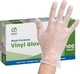 Comfy Package Multi Purpose Vinyl Gloves Latex Free Non Sterile 100 Count Size L