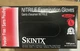 SKINTX BLACK NITRILE EXAM PF GLOVES - LARGE