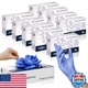 FINITEX Nitrile Exam Gloves 1000 PCS - 3.2mil Ice Blue Powder-Free Latex-Free (L