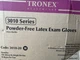 1000 (10 Boxes of 100) TRONEX 3010-20 MEDIUM LATEX EXAM GLOVES POWDER FREE