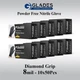 GLADES&trade; 8mil Black Nitrile Heavy Duty Nitrile Gloves Work Glove XL 1000 PCS