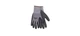 Kinco 1888-L Palm Gloves Men's Indoor/Outdoor Black/Gray L Black/Gray
