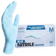 Blue Nitrile Gloves Medium 100 Pack Disposable Chemical Resistant Food Safe