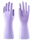 Mr.Panda Skin-Friendly Flocked Cotton Liner Cleaning Gloves Medium, Reusable ...