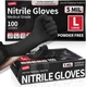 Disposable Nitrile Gloves, 5Mil Chemical Resistant Powder-Free Latex-Free Glove 