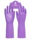PACIFIC PPE 4 Pairs Reusable Dishwashing Cleaning Gloves with Latex Free, Cot...