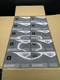 1 Case Of 10 Boxes ProWorks GL-N107FL Examination Gloves Black Nitrile L 100/box