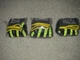 3X New Ansell Ringers R-840 Size 8 Nitrile Half-Dipped Anti-Impact Gloves