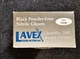(QTY 1000) Lavex 3941084L Large Black Nitrile 5mil Gloves Powder & Latex Free