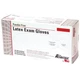 Pro Advantage Powder-Free Latex Exam Gloves, White, Size Medium - Box of 100