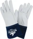 MCR Safety 4850KL Welding Gloves: Goatskin Blue & White