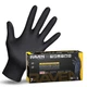 Safety 66520 Raven Powder-Free Disposable Black Nitrile 7 Mil Mil Gloves, XXL...