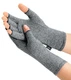 IMAK Brownmed Compression Arthritis Gloves - Fingerless, Grey, Small