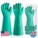 Thxtoms Long Nitrile Chemical Resistant Gloves Reusable Heavy Duty Safety Work