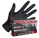 Sas Safety 66588 Derma-tuff Large Black Nitrile Gloves
