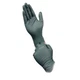 Ansell Dfk-608-M Microflex Dura Flock Disposable Gloves, 11.4 Mil Palm,
