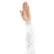 Pip 2418Pe Disposable Sleeve, 18 In Length, 1 Mil Thick, Serged Seam, White,