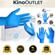 Durable Nitrile Cleaning Gloves - Powder-Free, Latex-Free, 100 Count Size Large