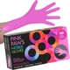 FRAMAR Pink Gloves Disposable Latex Free Large &ndash; Nitrile Large, 