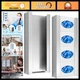 Stainless Steel Wall Mount Glove Box Holder - 2 Pack Dispenser for Masks & Tissu