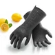 Vgo... 1 Pair Reusable Household Cleaning Gloves,Innovative Lined Dishwashing...