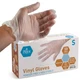 5 Packs of 100 MedPride General Purpose Powder-Free Vinyl Gloves, Small