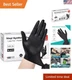 Versatile 4 Mil Black Disposable Gloves - Latex-Free and Waterproof, Large Size