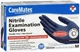CareMates Nitrile Examination Gloves Medium 50 EA