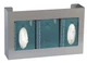 Omnimed Glove Box Dispensers Stainless, Triple-Horizontal Mount 305303_Group_...