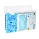 Dispenser Box,3 Compartment Acrylic Gloves Holder Hygiene Station with Lid, S...