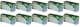 SUNNYCARE BLUE NITRILE MEDICAL GLOVES - 8602 MED - CASE OF 10 BOXES (100/BOX)