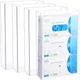 Soaoo 4 Pcs Acrylic Glove Box Holder Dispenser Glove Holder for Wall Mount Cl...