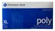Prime Source Select Disposable Cast Poly FOOD USE Gloves - BOX of 500, Size XL