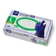 Medline SensiCare Silk Nitrile Exam Gloves Dark Blue Nitrile Large Fingertip 250