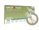 *100-Gloves* MicroFlex Soft White PF Hydrasoft Nitrile Exam X-Large TQ-601-XL