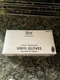 Vinyl Gloves Disposable Gloves Powdered, Latex Free 100 Count Size Large Fre Shp
