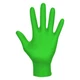 SAS Safety 66552 Derma-Vue Powder-Free Nitrile Disposable Gloves, Large