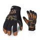 Vgo... 1-Pair High Dexterity Medium Duty Mechanic Glove Rigger Glove