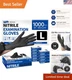 Bulk Black Nitrile Disposable Gloves - 1000Ct, Latex-Free & Food Safe Handling