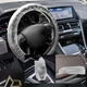 300PCS Disposable Protective Covers, Clear Plastic Steering Wheel Covers, Handbr