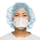 Halyard 46827 Fluidshield 3 Respirator / Surgical N95 Mask / Small / Case of 210