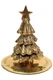 Olympic Specialty Corp Brass Christmas Tree Card Holder 2 Inches